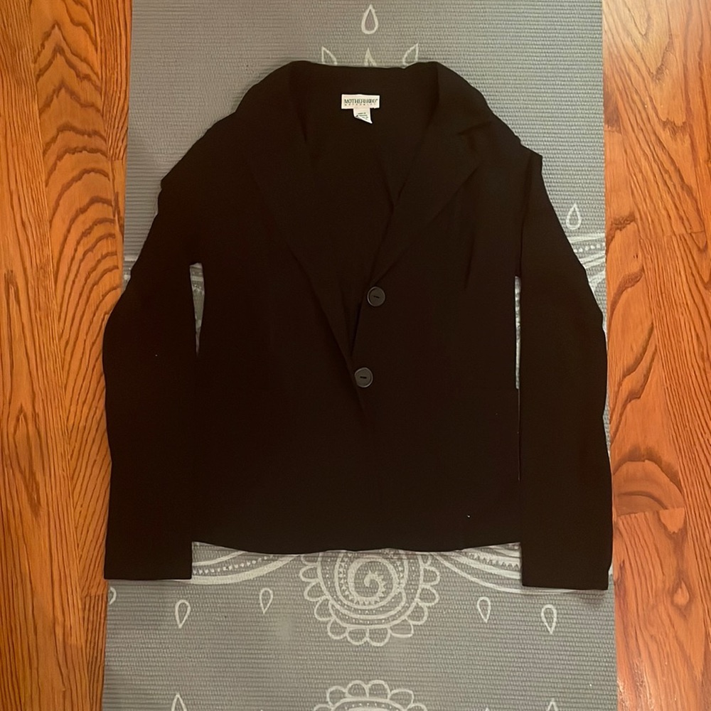 Womens Motherhood Maternity Black Jacket